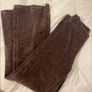 Old Navy Petite Corduroy Brown Leggings - Women’s Size Small